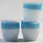 fine plastic cosmetic jar Mch028