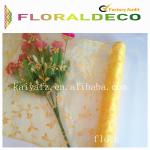 Flocking Organza Flower Wrapping Flocking Organza