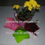 Flower pot covers/Metallized pet film pot sleeves YF-FPC050