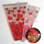 Flower sleeve ,opp flower bag,plastic packing bag with the novel design cq801