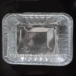 foil BBQ trays aluminium foil container box hg0305