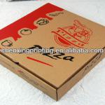 Foldable Printed Paper Pizza Packaging Box with factory price CX-PB-082201