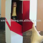 foldable wine box and wine package MUMM