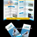 folding paper leaflets printing customized design jj-hc0005