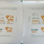 Food grade butter packing paper printable