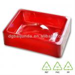 Food internal blister packaging tray insert plastic clamshell tray bjd-1365-05