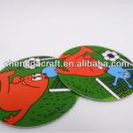 Football design UV printing pp playing cards pp round card