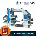 four color flexo printing slotter machine with slitting parts YT