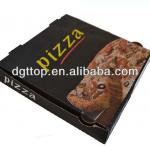 FSC Factory;Customized Black Pizza Boxes T.Top-01