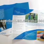 full color print folded paper brochure booklet paper flyer NBTANE130716c52