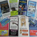 full color printing paper flyer with fridge magnet 431