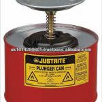 Galvanized Steel Hazardous Liquid Transport Storage Plunger Can 10208