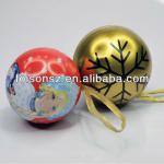 gift christmas tin ball LD782D