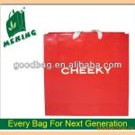 Gift shopping bag, High quality with favorable price MJ-PE008-R-C-C