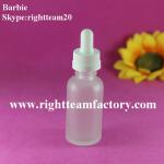 glass eye dropper bottles frosted glass dropper bottles RT-G