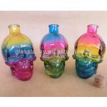 Glass skull bottle and skull perfume bottle GL13114LX