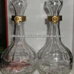 Glass wine bottle R-002