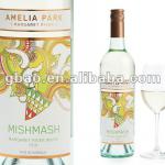 Glass Wine Bottles Heat Transfer Printing GB