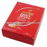 Gold and silver stamping packaging paper box SH4