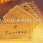 Gold card/Silver card/Metal card/Gift card Printing HK-G2