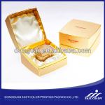 gold cardboard cosmetic box GB-005