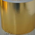 Gold Metalized Paper for Beer Label MP001