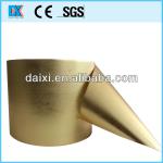 gold offset roll butter packing printing aluminum foil paper DXALP9941