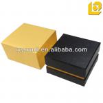 gold wrapping black jewelry paper box HZ-A0019