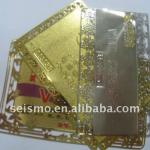 Golden/Silver metal card/metal business card/VIP metal card metal card