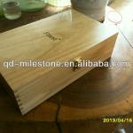 Good quality pine wooden wine box MSW-Q8-088