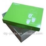 green art paper and cardboard shoe box JD-GB0021