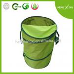 Green PE/Oxford pop-up garden bag with handles 826