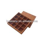 guangzhou factory wholesale wooden tea packaging box TB-01