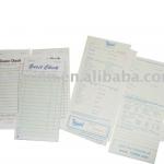 guest check; guest order;Restaurant docket book;waiter docket book high quality HY-01