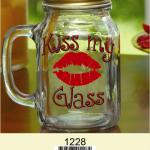 Handle glass bottle friends Drinking Cup &amp; Mug DIY [Dahua-Jane] 0008