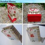 handmade cheap wholesale fashion christmas paper bag C-21