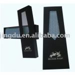 handmade customized rigid box for necktie JDTIE-p008