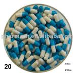 Hard gelatin empty capsule (size 000,00,0,1,2,3,4,5) Size 00,0,1,2,3,4,5