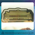 Harmonica shaped golden stainless steel mirror metal card MYH-2013110534