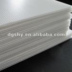 Have in stock:any color,2440*1220mm correx plastic sheet SHEET