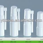 HDPE/PE white plastic throat spray bottles, throat spray bottle with pump/cap 5ml 10ml 15ml 20ml 30ml BE-145-148