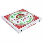 Healthy recyclable white pizza boxes CAP01