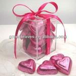 heart shape chocolate aluminium foil wrapper GLR-01