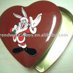 Heart tin/sant claus tin/gift tin t2376,2376