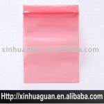 Heat seal Red LDPE ziplock bag/zipper bag/zip lock bag XHG-148