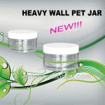 Heavy Wall Cosmetic PET jar PJ18-20