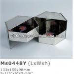 hexagon tin box MS0488y