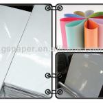 high gloss coated paper for release adhsive paper Roll and big sheets