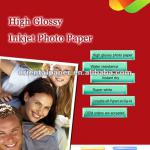 High glossy coated photo paper A4