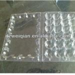 high quality 24 quail egg trays/plastic transparent egg tray SZ-24